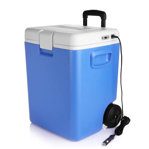 portable 12v wheeled electric cooler